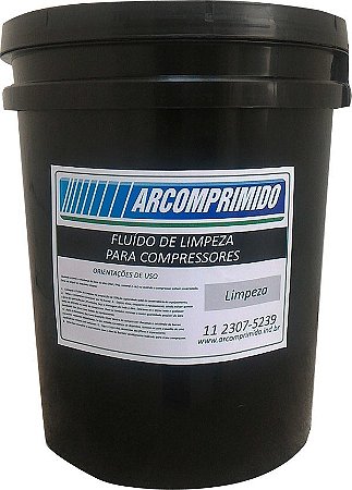 Fluído De Limpeza Compressor De Ar Comprimido 20l