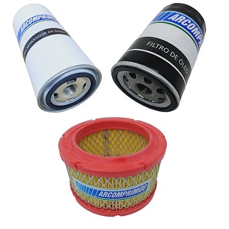 Kit De Filtros Para Compressor Puma Psbr15