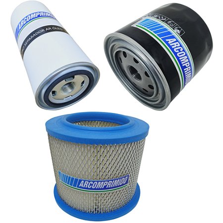 Kit De Filtros Compressor Rotativo Schulz SRP4015 Flex
