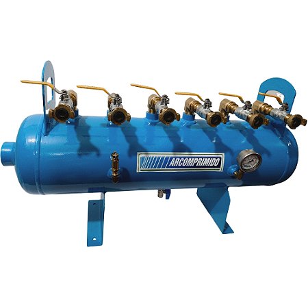 Distribuidor de Ar Manifold 06 saídas DH25-6 Acessórios - 5