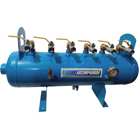 Manifold Pneumático 06 saídas DH25-6 Acessórios - 4