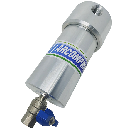 Pré Filtro Coalescente Gás GNV 1 1/2" 1400pcm 16bar