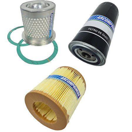 Kit de Filtros Similares para Compressor Dehaha DBZY-20A-B