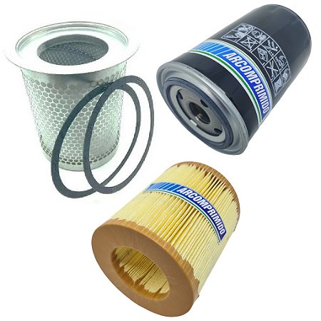 Kit de Filtros Similares para Compressor Puma PSBR 30D