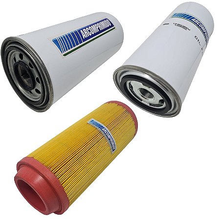 Kit De Filtros Similares Para Atlas Copco Ga22 Série BQR