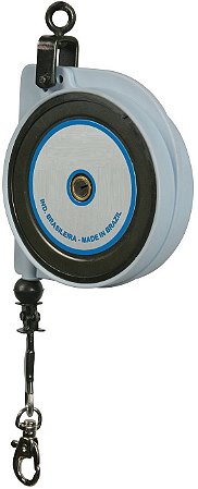 Balancim de Sustentação Retrátil Manual de Mola P0,5 de 0kg a 0,5kg com 2 metros de Cabo