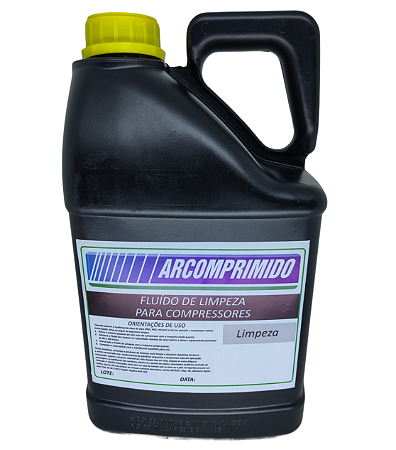Fluído De Limpeza Para Compressor De Ar Comprimido 5 litros