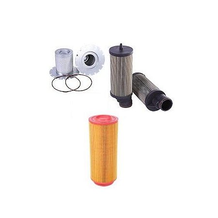 Kit De Filtros Do Compressor De Parafuso Atlas Copco Ga45ff