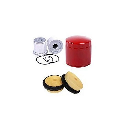 Kit De Filtros Para Compressor Kaeser Sk-15t Similar