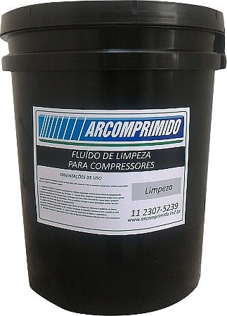 Fluído de Limpeza Similar ao Atlas Copco GA-0K Balde de 20L