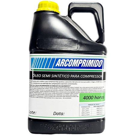 Óleo Semi Sintético Similar ao Champion Rotorlub 4000 Balde de 5L