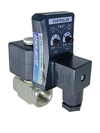 Purgador Ar Comprimido Automático Eletrônico - até 100 bar INOX