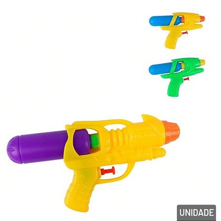Pistola de Plástico Lança água 18cm Color