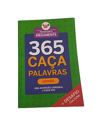 365 Caça Palavras Letrão + Desafio + Cultura