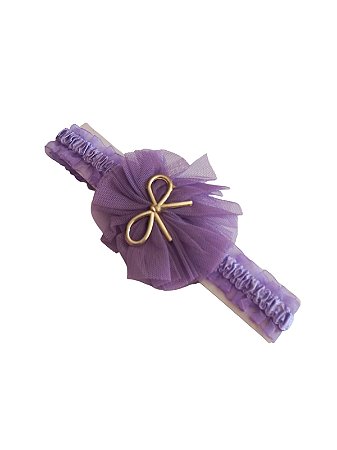 Tiara para Bebê ( 3 a 10 meses)