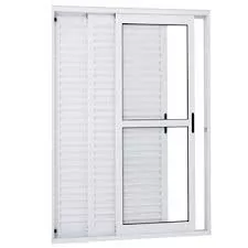 Porta Balcão 3 Folhas Móveis Linha 25 Suprema