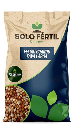 SEMENTES DE FEIJÃO GUANDU FAVA LARGA