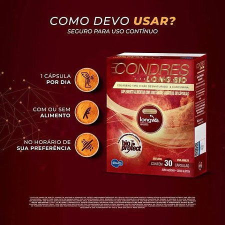 Colágeno Tipo II (EMS) 90 Unidades, Cápsula EMS Cápsula 90 Unidades