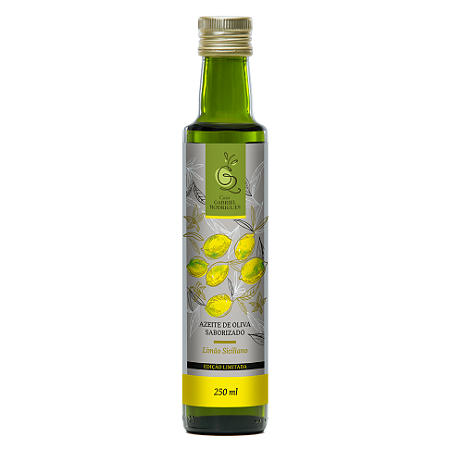 Azeite Casa Gabriel com limão siciliano 250ml