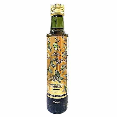 Azeite Casa Gabriel Rodrigues com Manjericão 250ml