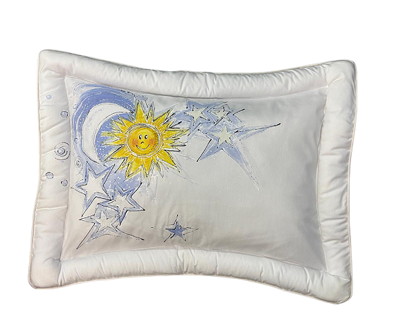 Travesseiro Sol e Estrelas