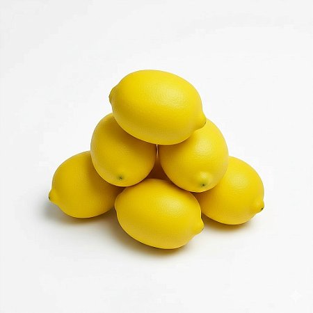 Kit 6 unidades Limão Artificial Ultra Realista – Decoração Durável e Vibrante