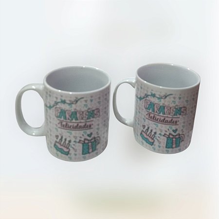 Caneca feliz aniversário