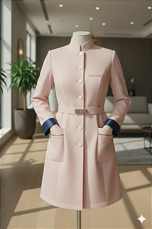 JALECO FEMININO FLORA