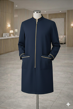 JALECO MASCULINO ALECRIM (Viés dourado)