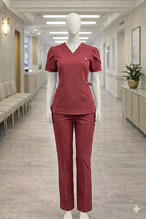 SCRUB FEMININO ROSAS