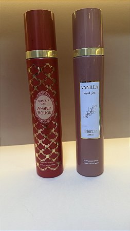 Body Splash Isabelle Amber Rouge e Vanilla