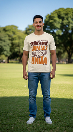 Camiseta Masculina Tradicional- Salmos 133