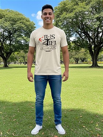Camiseta Masculina Tradicional- Justificados