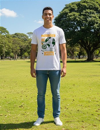 Camiseta Masculina Tradicional- Missões