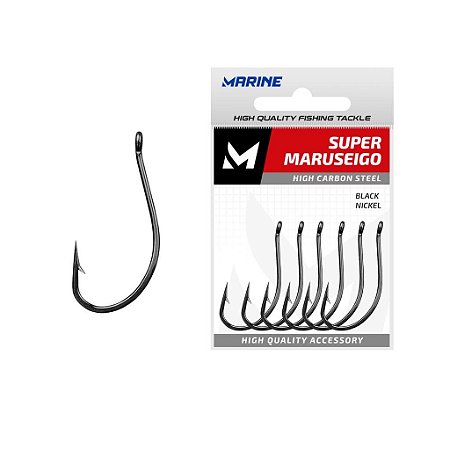 Anzol Cartela Marine Super Maruseigo Black N° 16