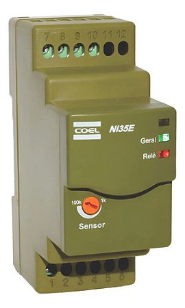 Relé de Nível Ni35W Coel 24-240V para Caixa d'Água