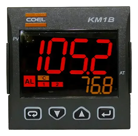 Controlador Temperatura Digital KM1BLGOR-P 24VCA/VCC Coel