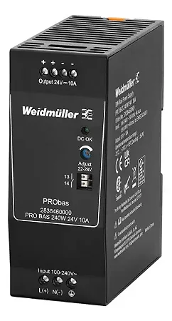 FONTE DE ALIMENTAÇÃO 24V 10A PRO BAS 240W WEIDMULLER