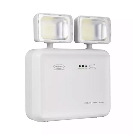 Iluminação Emergencia 2200 Lumens Compact Segurimax 42482