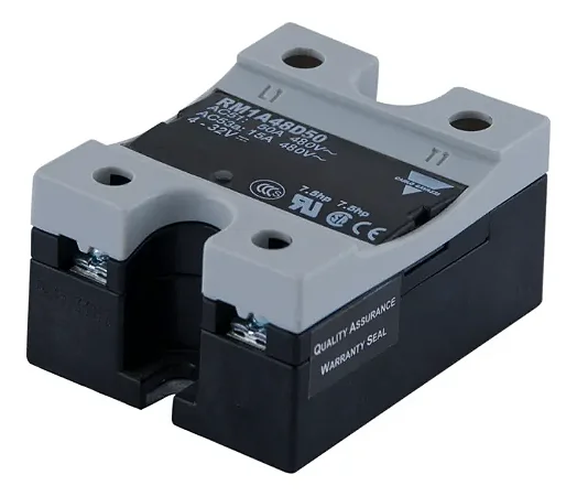 Relé Estado Sólido 50A 480V Carlo Gavazzi RM1A48D50