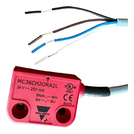 Sensor Magnético de Segurança NR12 com LED 12-24V