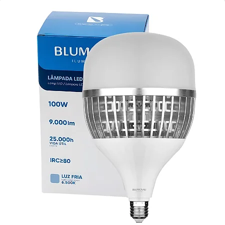 Lâmpada LED High Power T150 100W 9000Lm Blumenau