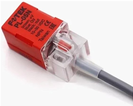 Sensor Indutivo NPN 5~30 VDC Fotek PL-05N