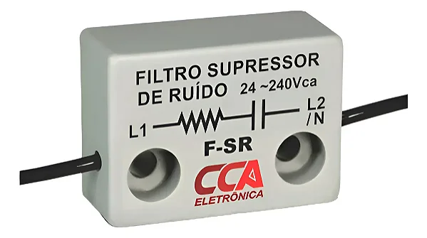 Filtro Supressor de Ruído F-SR 24~240 VCA