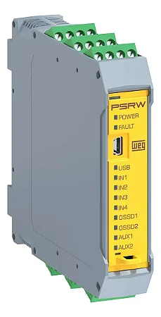 Relé de Segurança Programável PSRW WEG