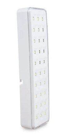 Iluminacao de emergencia autonoma 30 leds Super Slim * 40/2600 P-SEGURIMAX