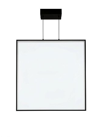PENDENTE SLIM QUADRADO LED 18W PRETO LUMAVI