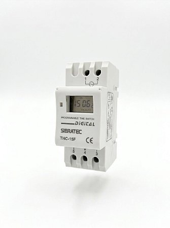 TIMER PROGR. BIVOLT SIMPLES THC-15F 100~240V