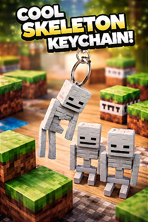Chaveiro Articulado Minicraft