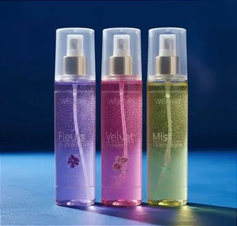 Body splashes linha essence kit 3